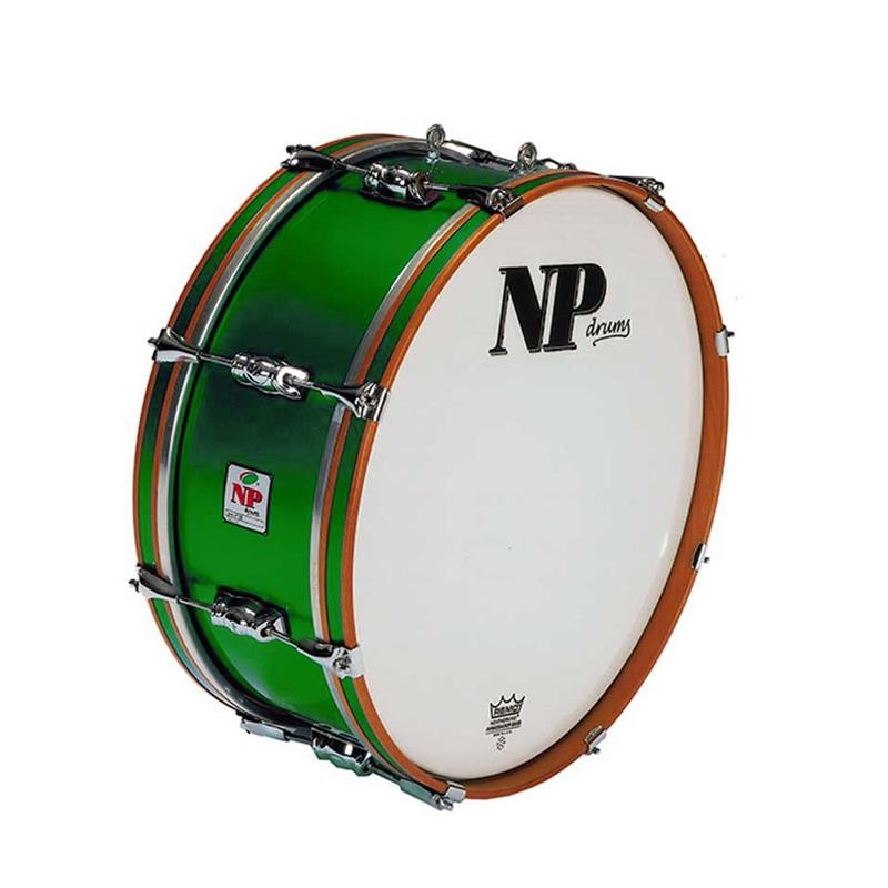 Essayez notre grosse caisse standard chromée 50,8 Ø X 20 cm vert-NPDrums