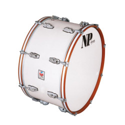 Prueba Nuestro Bombo Standar Cromado 50,8 Ø X 30 cm blanco-NPDrums