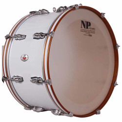 Essayez notre Grosse Caisse Standard Chrome 55.9 Ø X 30 cm blanc-NPDrums