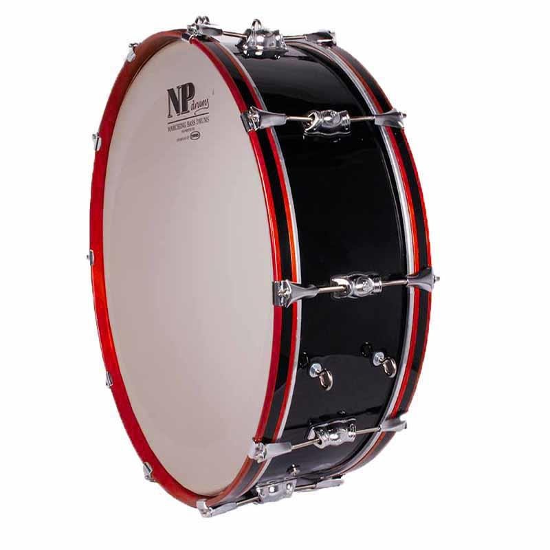 Essayez notre grosse caisse standard chromée 60,9 Ø X 20 cm noir-NPDrums