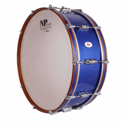 Prueba Nuestro Bombo Standar Cromado 60,9 Ø X 20 cm azul-NPDrums