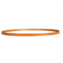 TAMBOR DE ARO DE MADEIRA 66,0 Ø X 3,0 CM RANHURA DE MEL