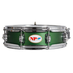 Prueba Caja de Aluminio 35,6 Ø X 10 cm anodizada en verde-NPDrums