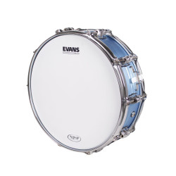 CAJA BATERÍA NPdrums GREAT ALUMINIO 35,6 Ø X 12 CM TURQUESA AROS METÁLICOS 