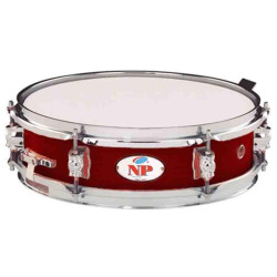 CAJA GREAT MADERA CROME 30,5 Ø X 10 CM CAOBA AROS METÁLICOS