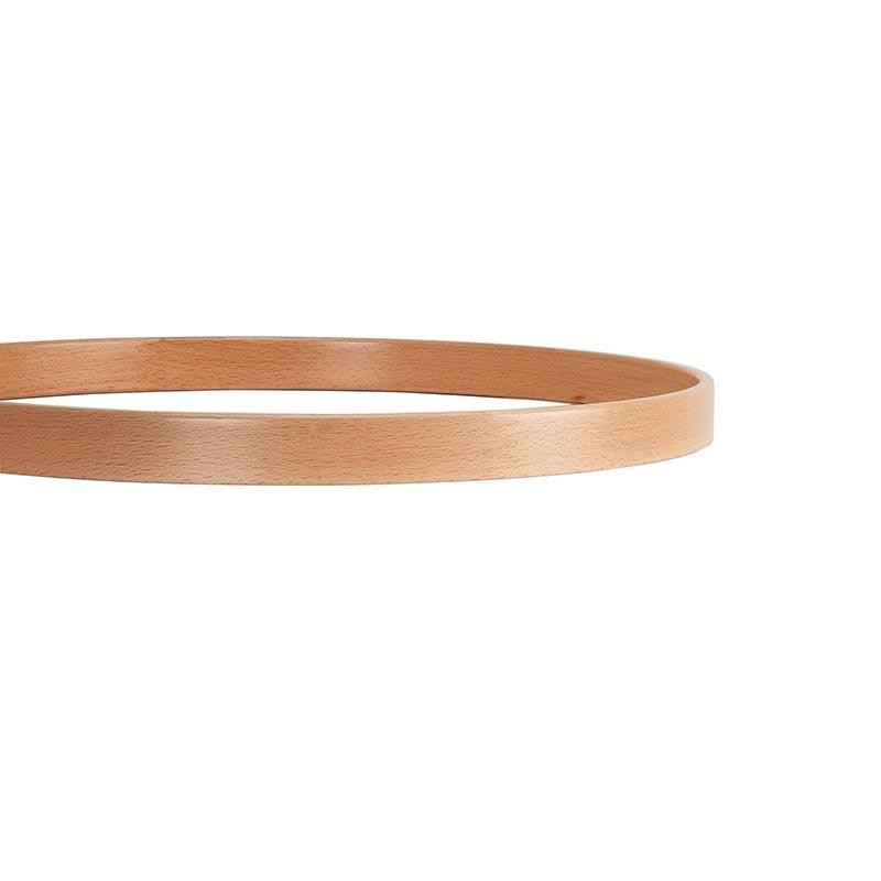 WOODEN BEATER RING 33 Ø X 3.0 CM NATURAL SMOOTH