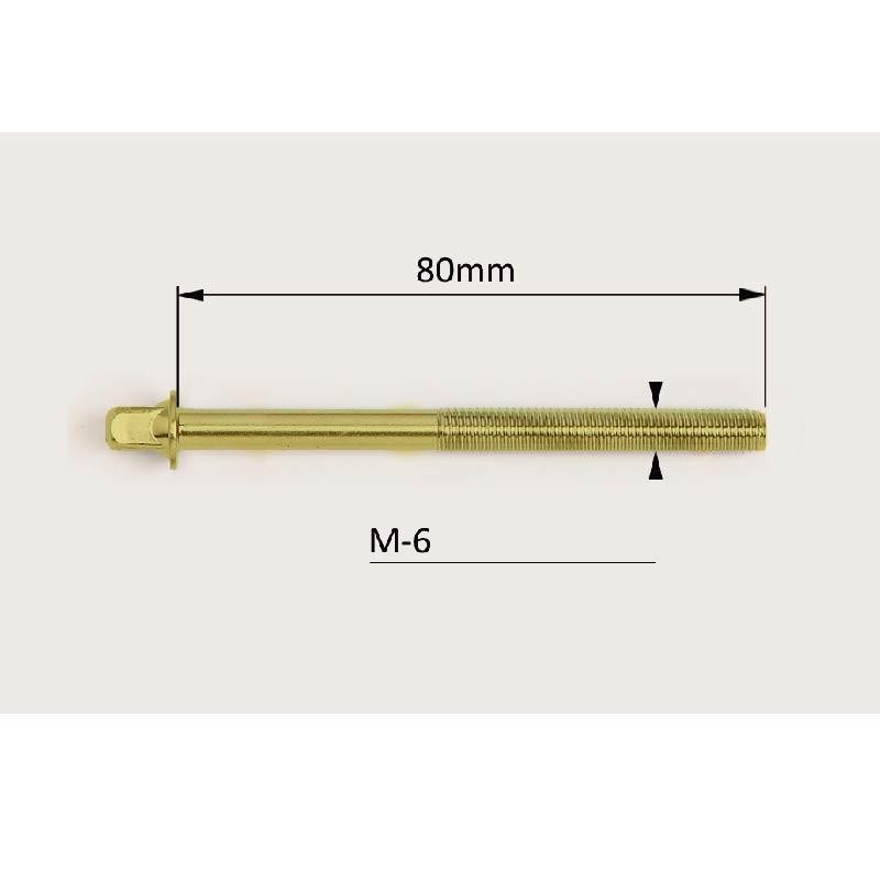 M-6X70MM gold screw pack of 10.