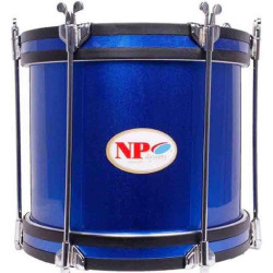 TIMBAL COFRADÍA INFANTIL 25,4 Ø X 20 CM AZUL AROS NEGRO RANURA
