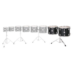 SET TOMS CONCIERTO 40,6 Ø & 38,1 Ø NEGRO CON SOPORTE