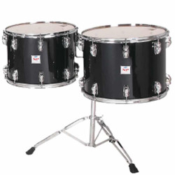 SET TOMS CONCIERTO 40,6 Ø & 38,1 Ø NEGRO CON SOPORTE