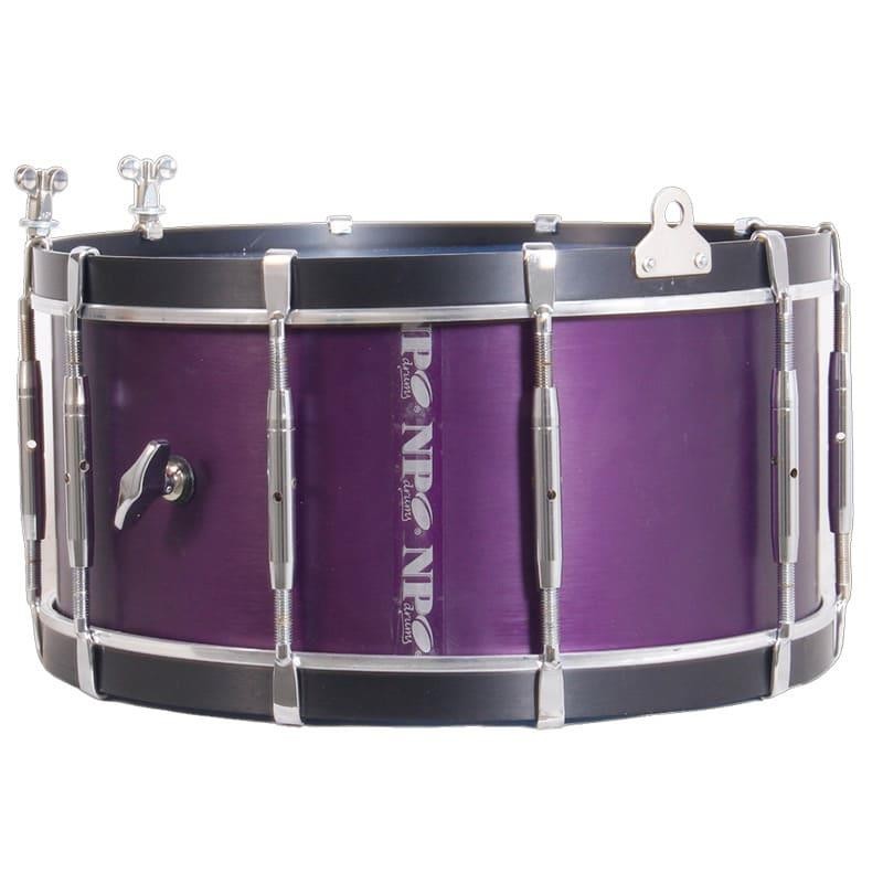 Buy Arahal Drum 14" Ø X 16 cm purple aluminium with stand-NPDrums