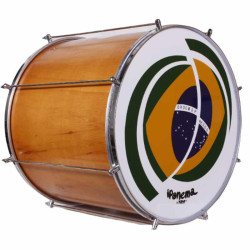 SURDO BAHIA MADERA IPANEMA 45,7 Ø X 40 CM MIEL
