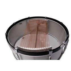 Try the Arahal Drum 38.1 Ø X 16 cm silver-NPDrums