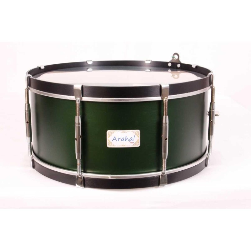 Try the Arahal Drum 38,1 Ø X 16 cm green aluminum-NPDrums