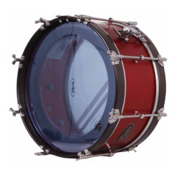 Profitez du Palio Drum 35,6 Ø X 14 cm rouge-NPDrums