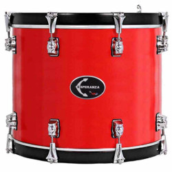 Experimenta con el Timbal Esperanza 45,7 Ø X 34 cm rojo-NPDrums