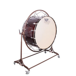 Pide ya! Bombo concierto crome 101,6 Ø X 50 cm rojo vino-NPDrums