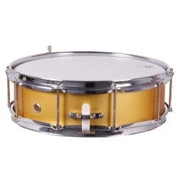 Prueba nuestra caja de banda 35,6 Ø X 09 cm aluminio oro-NPDrums