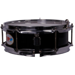 Prueba nuestra caja de banda 30,6 Ø X 09 cm aluminio negro-NPDrums