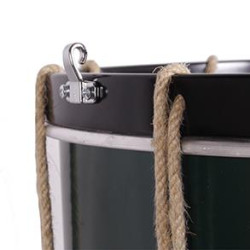 LEGIONNAIRE DRUM STRING 40.6 Ø X 34 CM GREEN GRAPHITE HOOPS