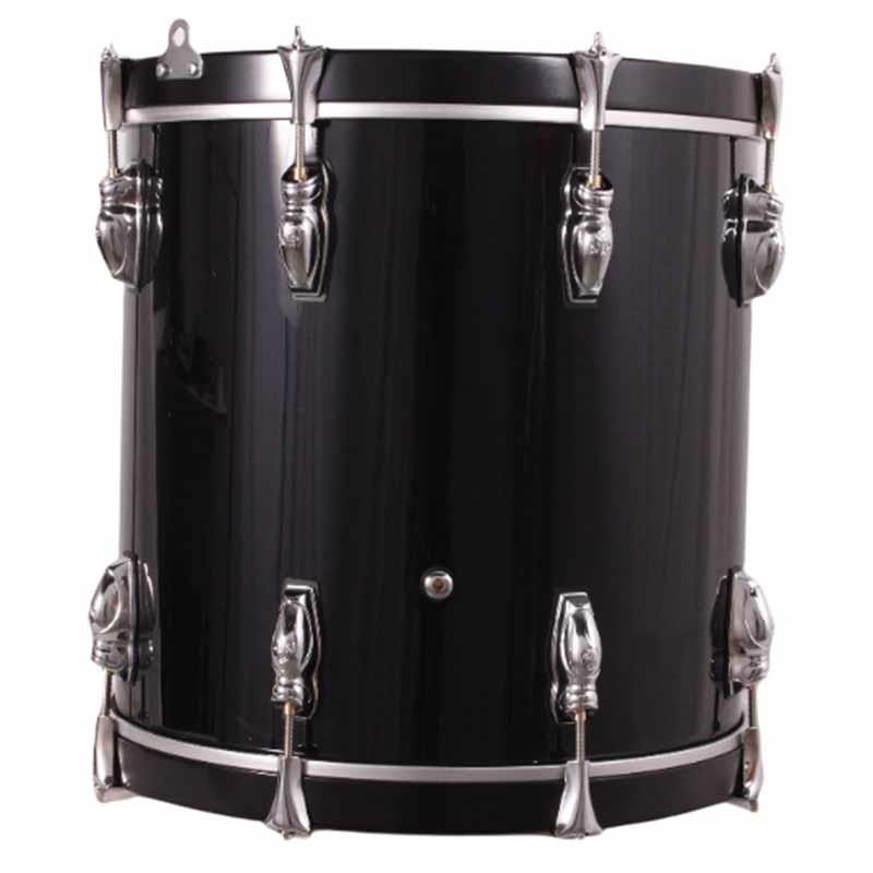 MILITARY TIMPANI 40.6 Ø X 40 CM BLACK SMOOTH GRAPHITE HOOPS