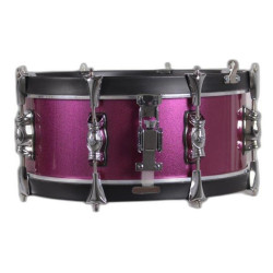 REDOBLANTE MILITAR 35,6 Ø X 14 CM MAGENTA AROS NEGRO LISO