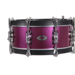 REDOBLANTE MILITAR 35,6 Ø X 14 CM MAGENTA AROS NEGRO LISO