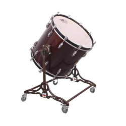 Bombo cámara 55,9 Ø x 50 cm Rojo Vino con soporte-NPDrums