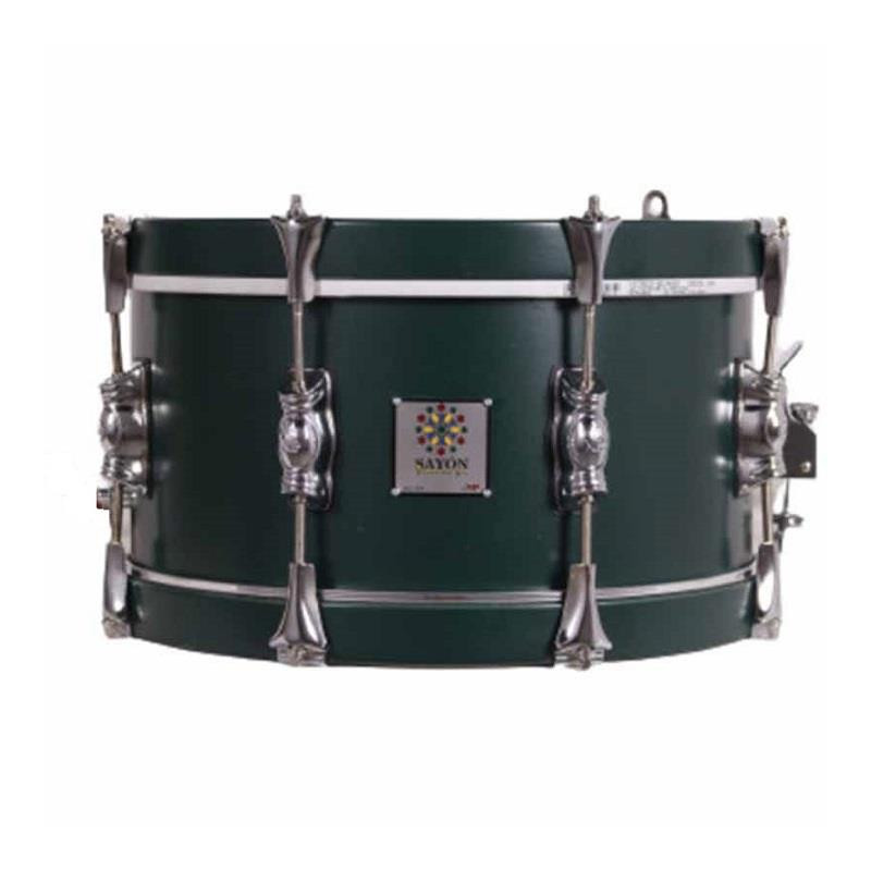 Paixão do Tambor cromado Sul 35,6 Ø X 14 cm esmeralda-NPDrums