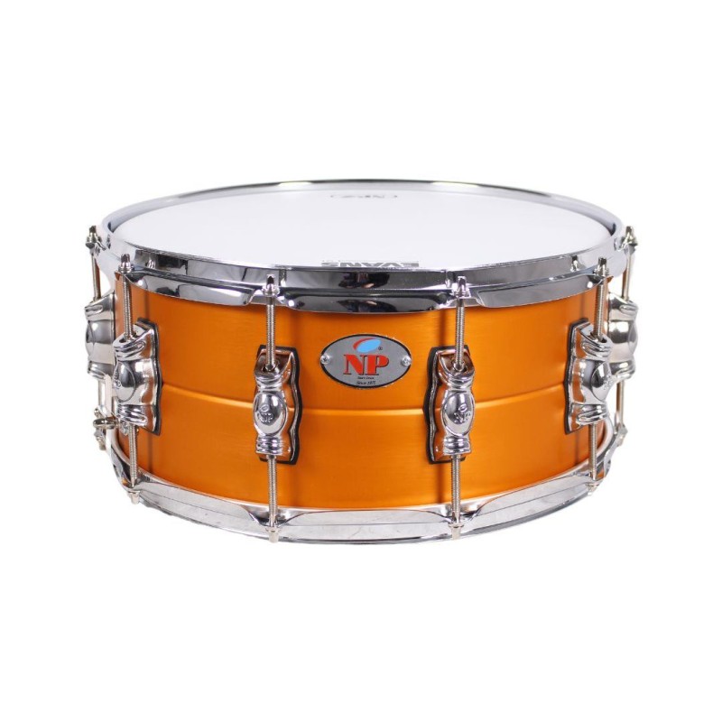 Great Box Test 35.6 Ø X 14 cm aluminum orange-NPDrums