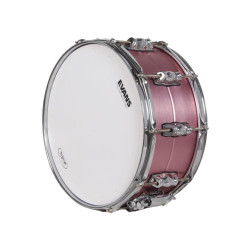 CAJA BATERÍA NPdrums GREAT ALUMINIO 35,6 Ø X 16 CM MAGENTA AROS METÁLICOS 