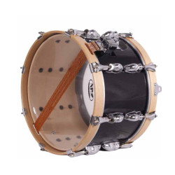 Obtenha a Paixão do Tambor Crome Sul 35,6 Ø X 21 cm preto-NPDrums