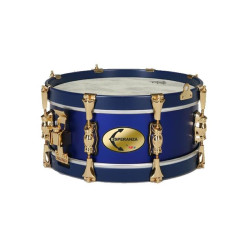 TAMBOR SAYÓN ESPERANZA LUXE ORO 35,6 Ø X 16 CM AZUL AROS AZUL