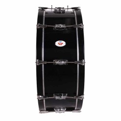 CROME LA SIMPLEX MARCHING GROSSE CAISSE 66,0 Ø X 20 CM CERCEAUX CROCHETÉS GRAPHITE