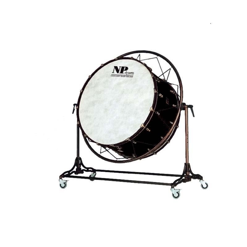 Old 32" x 20" Concert Bass Drum with Stand-NPdrums