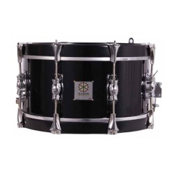 Prueba el auténtico Tambor Pasión del Sur crome 35,6 Ø X 18 cm negro-NPDrums