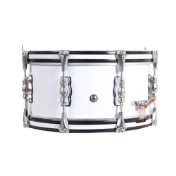 Consigue el Tambor Pasión del Sur crome 35,6 Ø X 16 cm blanco-NPDrums