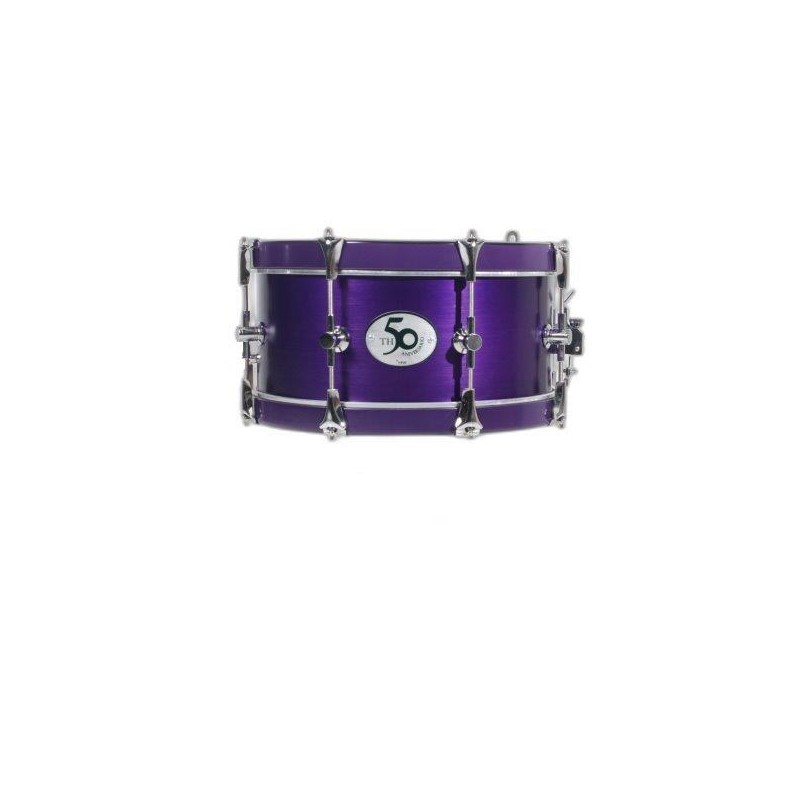 TAMBOR SAYÓN 50 TH ANIVERSARIO CROME 35,6 Ø X 16 CM MORADO AROS MORADO