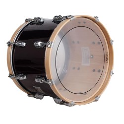 Consigue la Timbaleta Pasión del Sur crome 40,6 Ø X 30 cm rojo vino-NPDrums