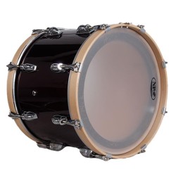 Consigue la Timbaleta Pasión del Sur crome 40,6 Ø X 30 cm rojo vino-NPDrums
