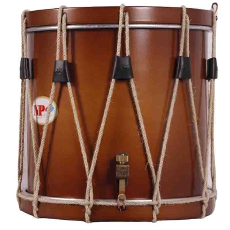 PROVENÇAL DRUM 30.5 Ø X 30 CM WALNUT WALNUT HOOPS