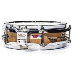 CAJA LOOKUS SONAJAS 25,4 Ø X 07 CM NATURAL AROS METALICOS