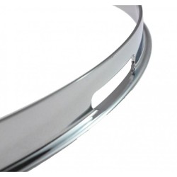 ARO METÁLICO BRIDA SIMPLE 35.6 Ø X 1.6 MM BATIDOR CROME