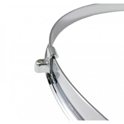 ARO METÁLICO BRIDA SIMPLE 35.6 Ø X 1.6 MM BATIDOR CROME