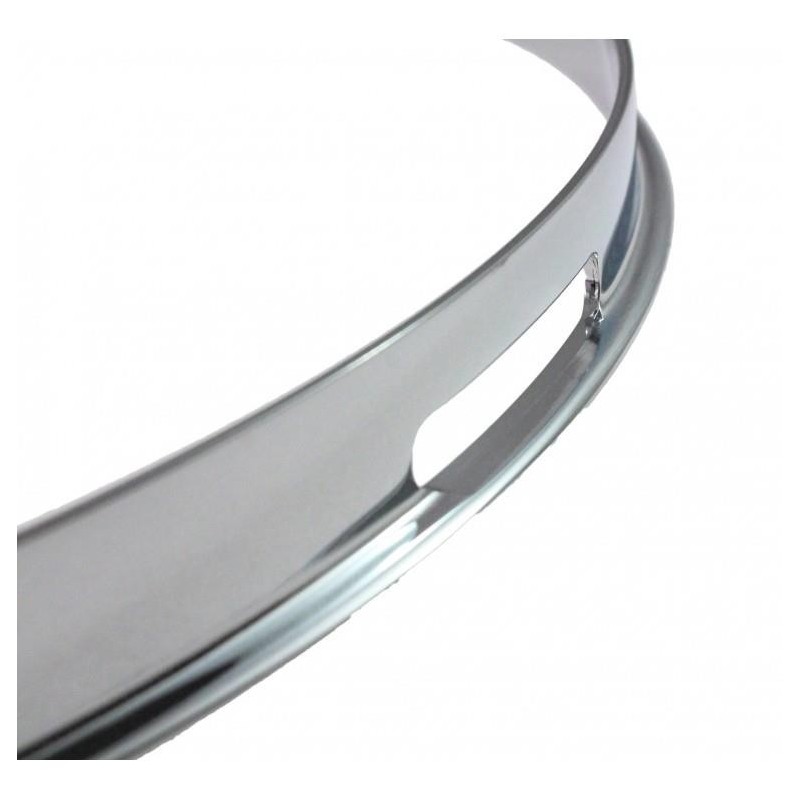 METAL RING SINGLE FLANGE 14" X 1.6 MM CROME SNARE DRUM