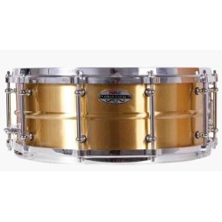 CAIXA ORQUESTRAL DE METAIS 35,6 Ø X 14 CM ANÉIS DE METAL FUNDIDO DOURADO