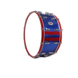 Prueba Nuestro Bombo Standar Cromado 71,1 Ø X 30 cm azul-NPDrums