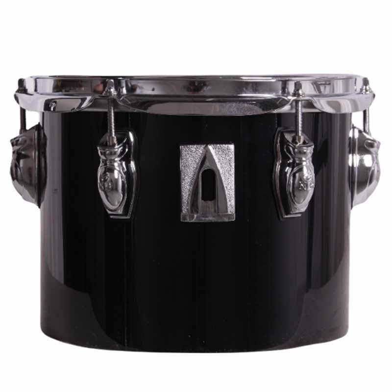 TOM MARCHIN CROME 10" X 20 CM BLACK METALLIC HOOPS
