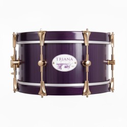 TRIANA GOLD SAYÓN TROMMEL 35,6 Ø X 16 CM MAUVE REIFEN MAUVE