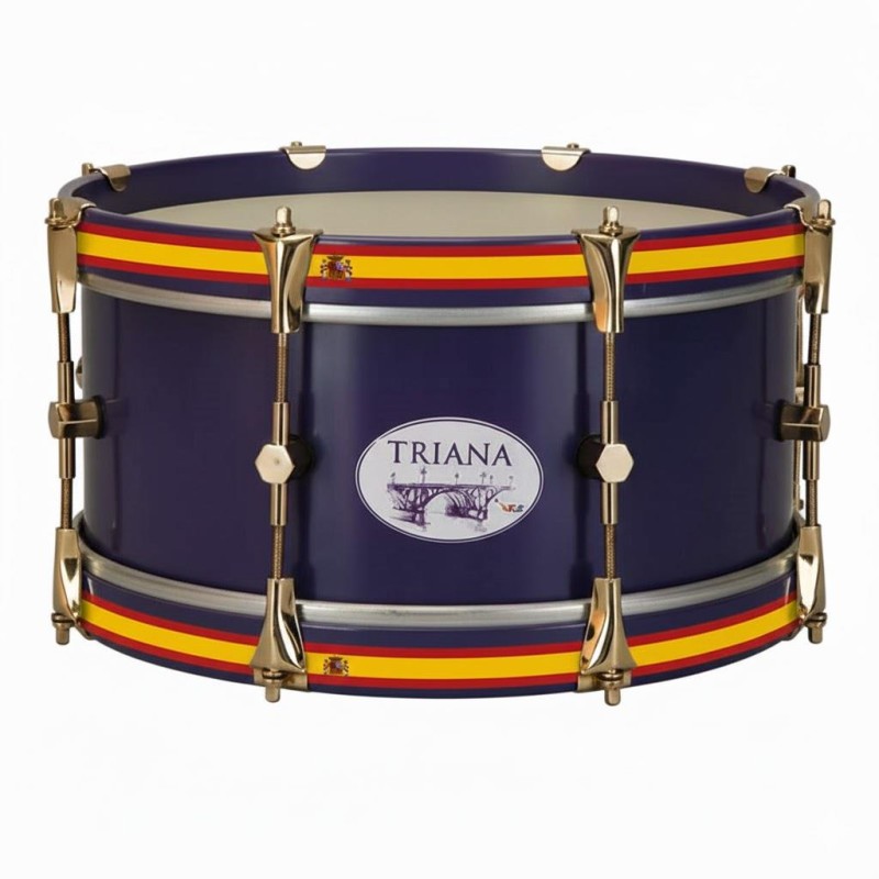 Sayón Triana Goldtrommel 35,6 Ø X 16 cm Nazarener-Lila NPdrums